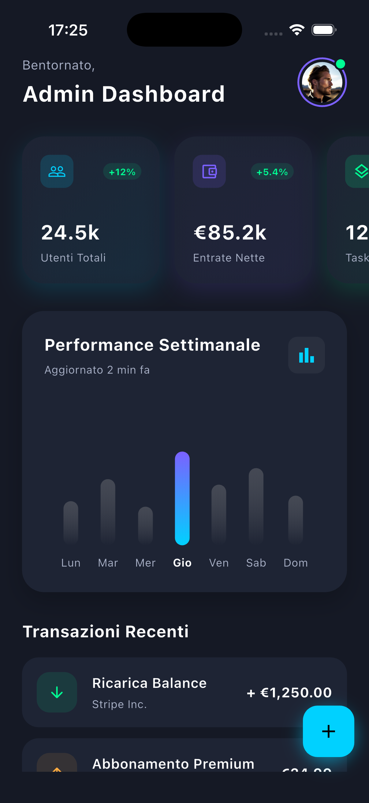 Interfaccia App Mobile Design 2